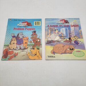 Little Golden Books POUND PUPPIES Lot of Vintage 1985/1986 Paperbacks BK037